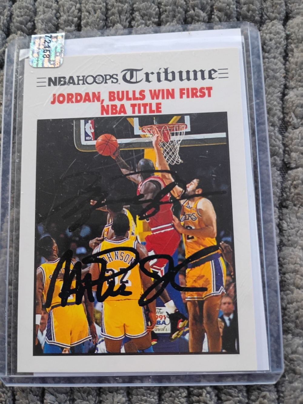 Michael Jordan Auto